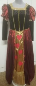 Kids Costumes to Hire - Queen of Hearts dress - TEEN